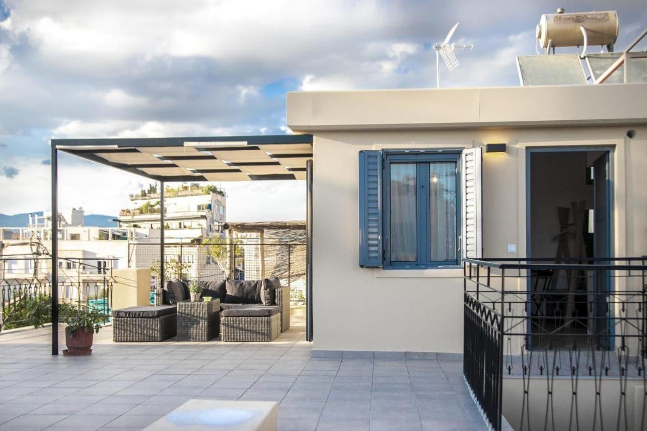 D&E Technopolis Apartments アテネ エクステリア 写真